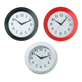Vintage White Plastic Wall Clock