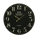 Destini 60cm Dia Classical Black Wall Clock