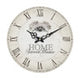 Home Sweet Home 34cm Dia Round Wall Clock