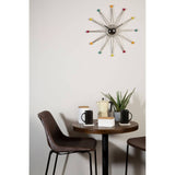 Multicoloured Plastic Balls Wall Clock