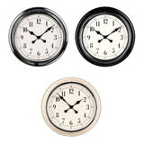 Chrome Finish Wall Clock