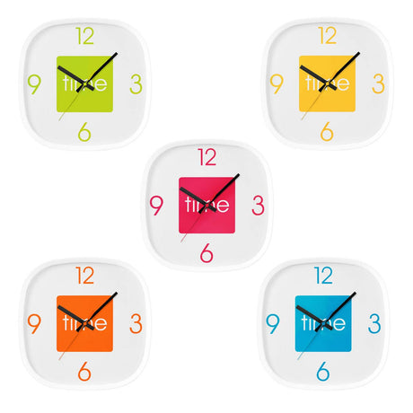 Arco Hot Pink Wall Clock
