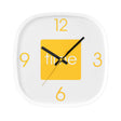 Arco Yellow Wall Clock