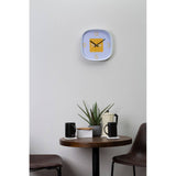 Arco Yellow Wall Clock