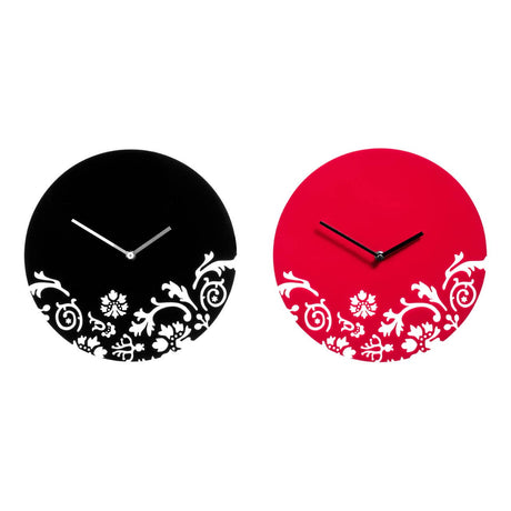 Black Acrylic Wall Clock