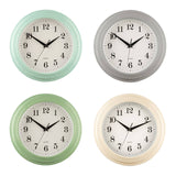 Pale Blue Wall Clock