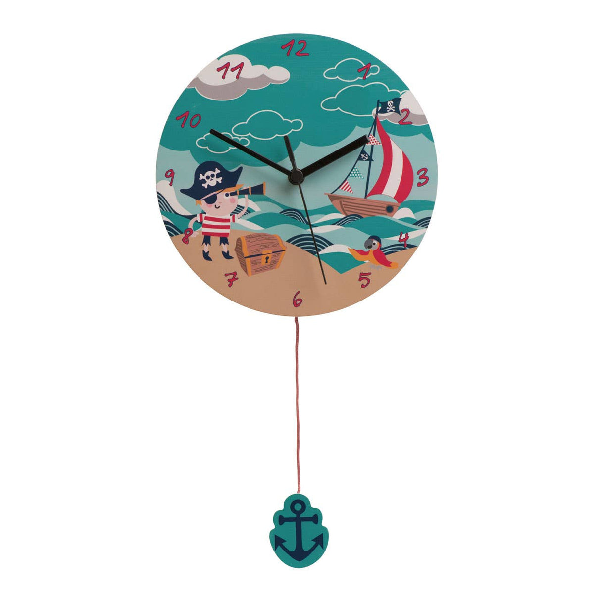 Pirate Wall Clock
