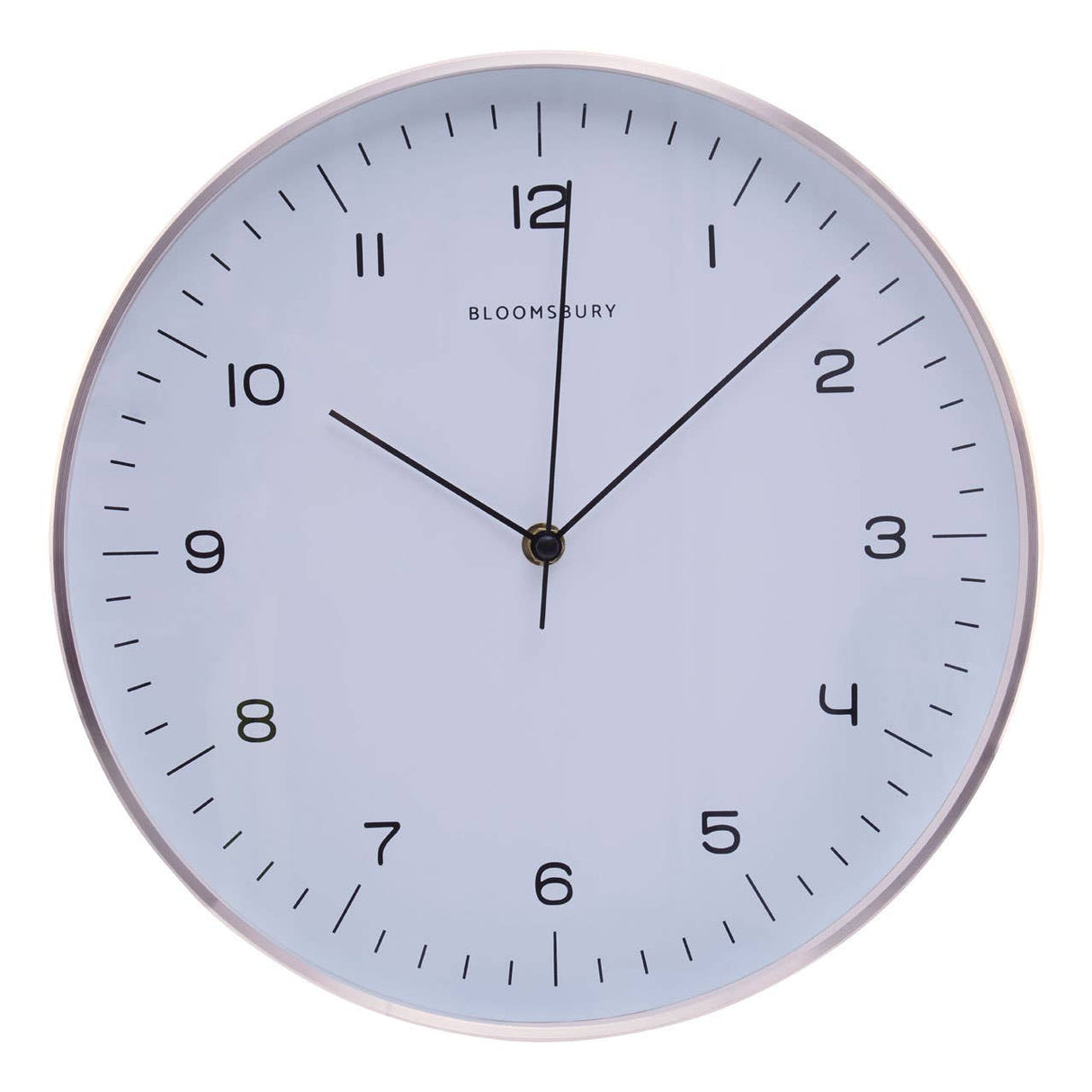 Elko 31cm Dia Round Copper Finish Wall Clock
