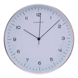 Elko 31cm Dia Round Copper Finish Wall Clock