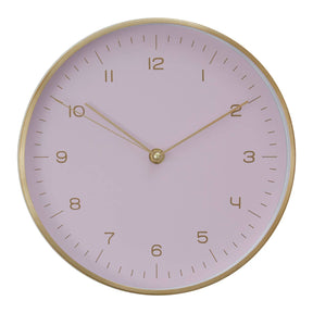 Elko Gold / Pink Finish Wall Clock