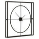 Trinity 105cm Dia Black Finish Wall Clock