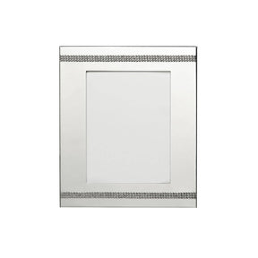 Silver Plate Steel 4 X 6" Photo Frame