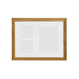 Walnut Wood 3 Photo Collage Photo Frame