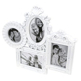 White Classical 4 Photo Frame