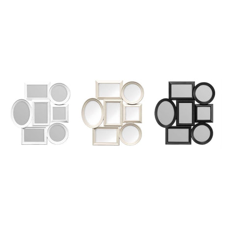 Black Plain 7 Photo Frame