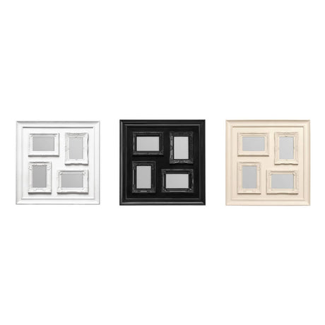 4 Photo White Plastic Multi Photo Frame