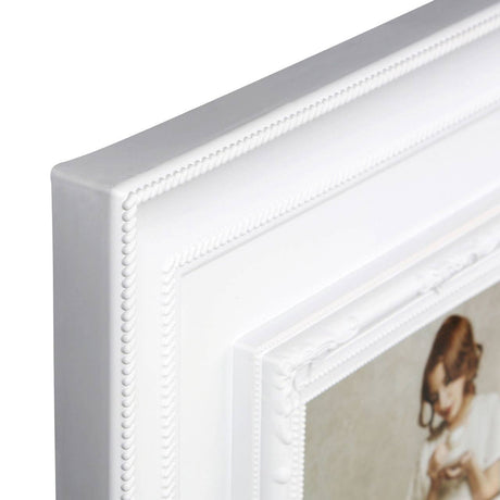 4 Photo White Plastic Multi Photo Frame