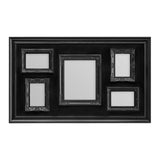 Maren Black Contemporary 5 Photo Frame