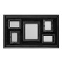 Maren Black Contemporary 5 Photo Frame