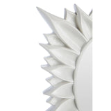 Floral White High Gloss 4 X 6" Photo Frame