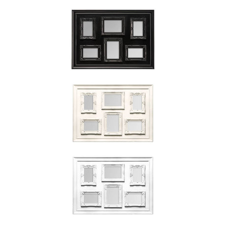 Cream Contemporary 6 Photo Frame
