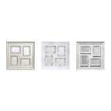 Vintage Style Silver 4 Photo Frame