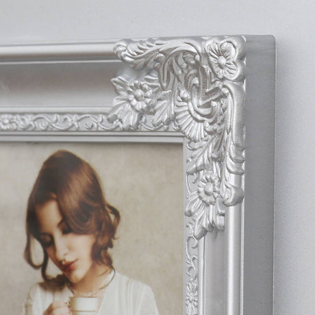 Vintage Style Silver 4 Photo Frame