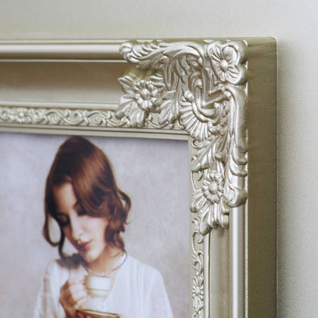 Vintage Style Champagne 4 Photo Frame