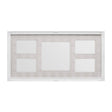 White 5 Photo Multi Photo Frame