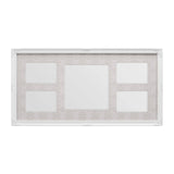 White 5 Photo Multi Photo Frame
