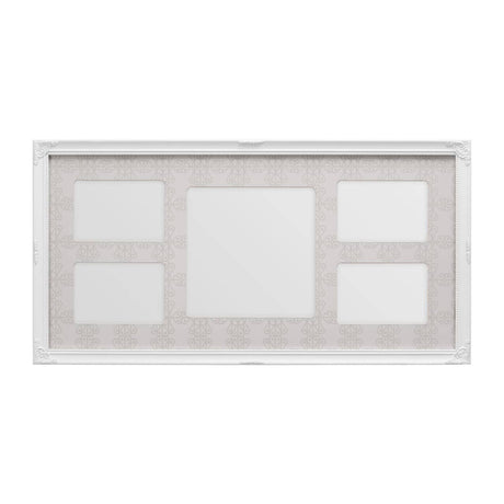 White 5 Photo Multi Photo Frame