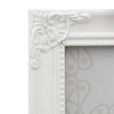 White 5 Photo Multi Photo Frame