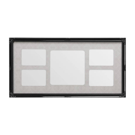 Black 5 Photo Multi Photo Frame