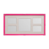 Pink 5 Photo Multi Photo Frame