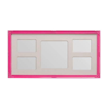 Pink 5 Photo Multi Photo Frame