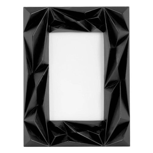 Sleek Black Prisma 4x6 Picture Frame