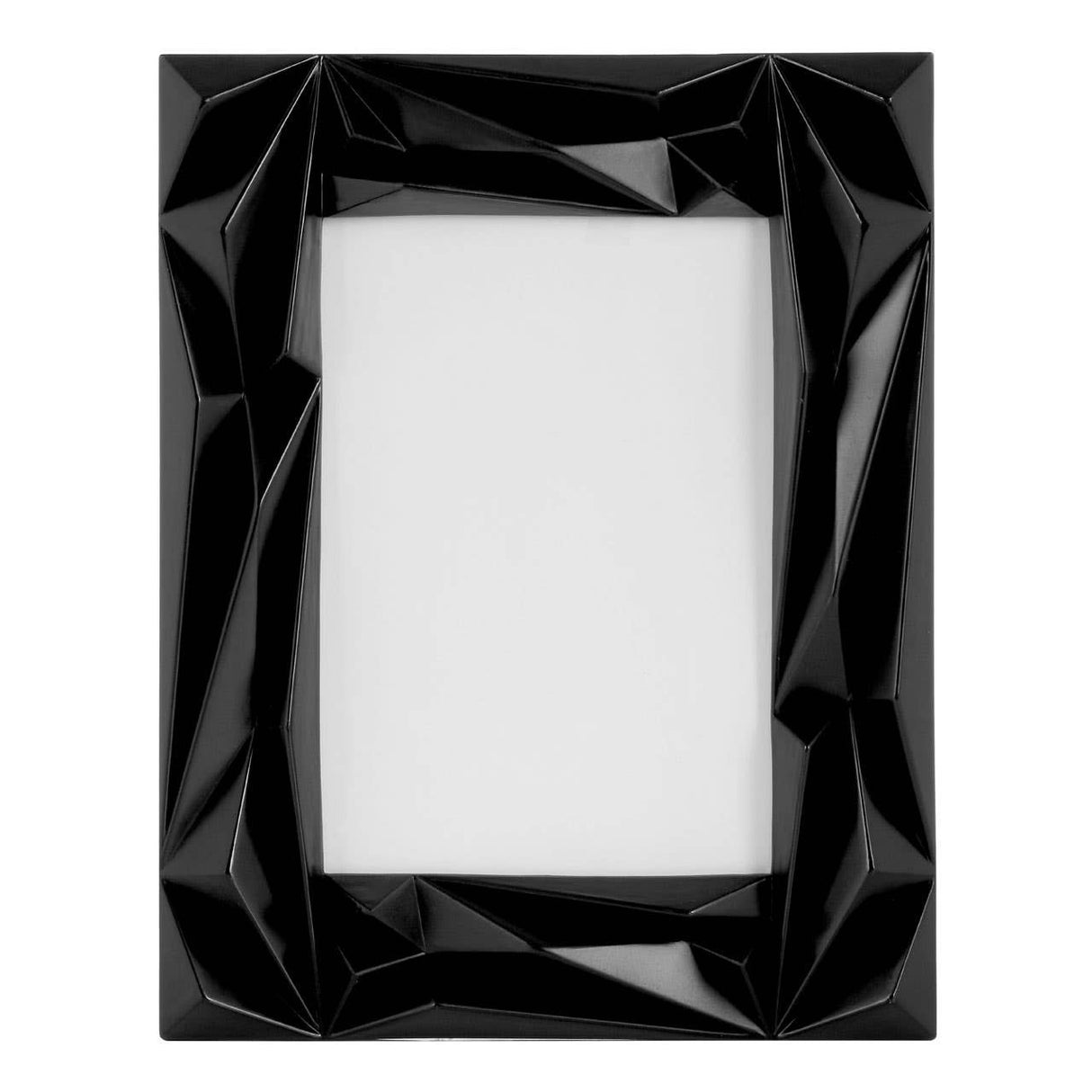 Elegant Black Prisma 5x7 Picture Frame