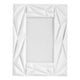 Elegant White Prisma 4x6 Picture Frame