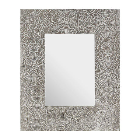 Bowerbird 5X7 Silver Etched Photo Frame