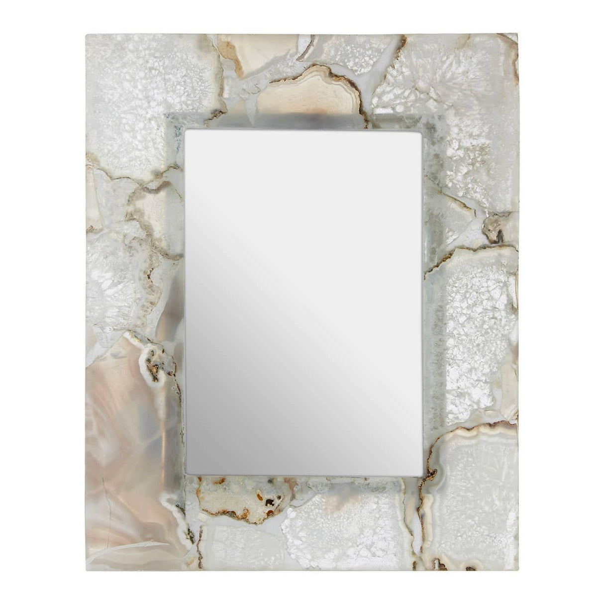 Bowerbird White Agate 5 X 7Photo Frame