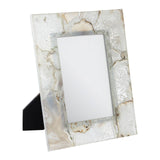 Bowerbird White Agate 5 X 7Photo Frame