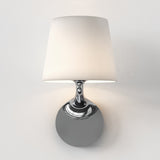 Elegant Chrome Sconce Light