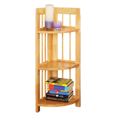 3 Tier Natural Box Frame Corner Unit