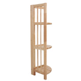3 Tier Natural Box Frame Corner Unit