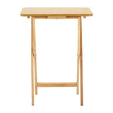 Heva Tropical Hevea Wood Folding Snack Table