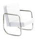 Roxy White Leather Effect Chair