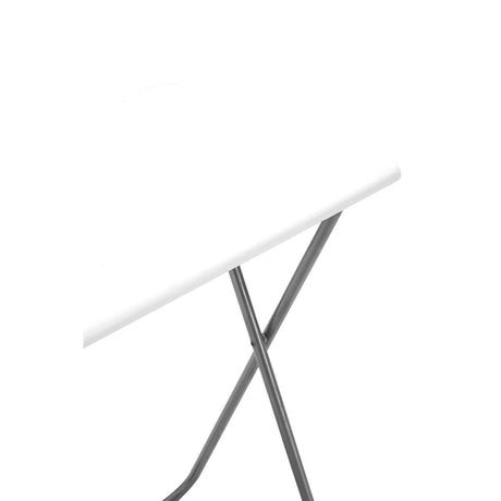 White Gloss Table Top Folding Table