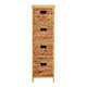 Padstow 4 Basket Drawers Natural Water Storage Unit