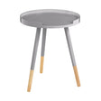 Viborg Grey Round Side Table