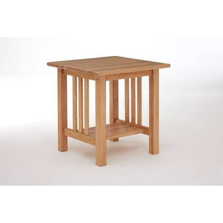 Natural Square Side Table